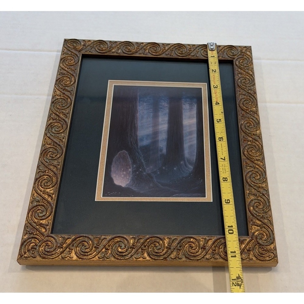 Gilbert Williams Entrance Into the Earth Framed Note Card Visionary Fantasy Art - Picture 11 of 12